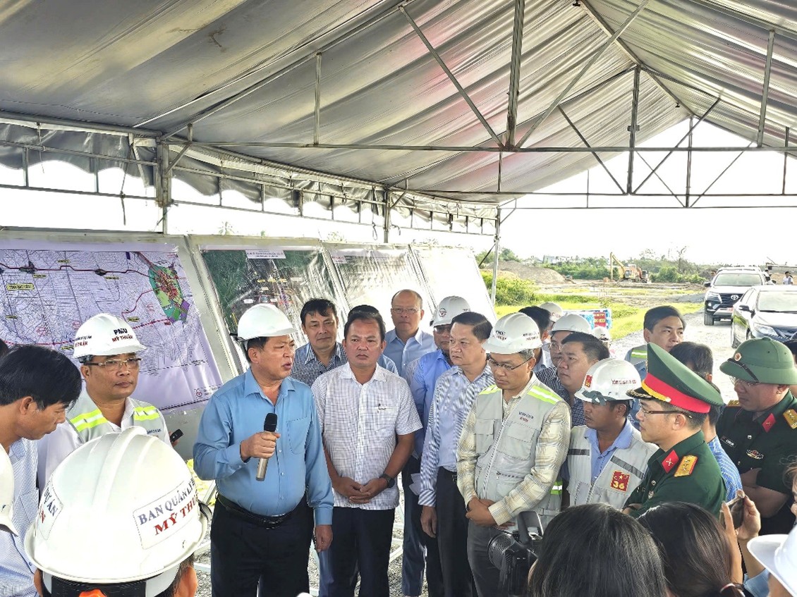 Tập trung nguồn lực thi công dự án cao tốc Cần Thơ - Cà Mau