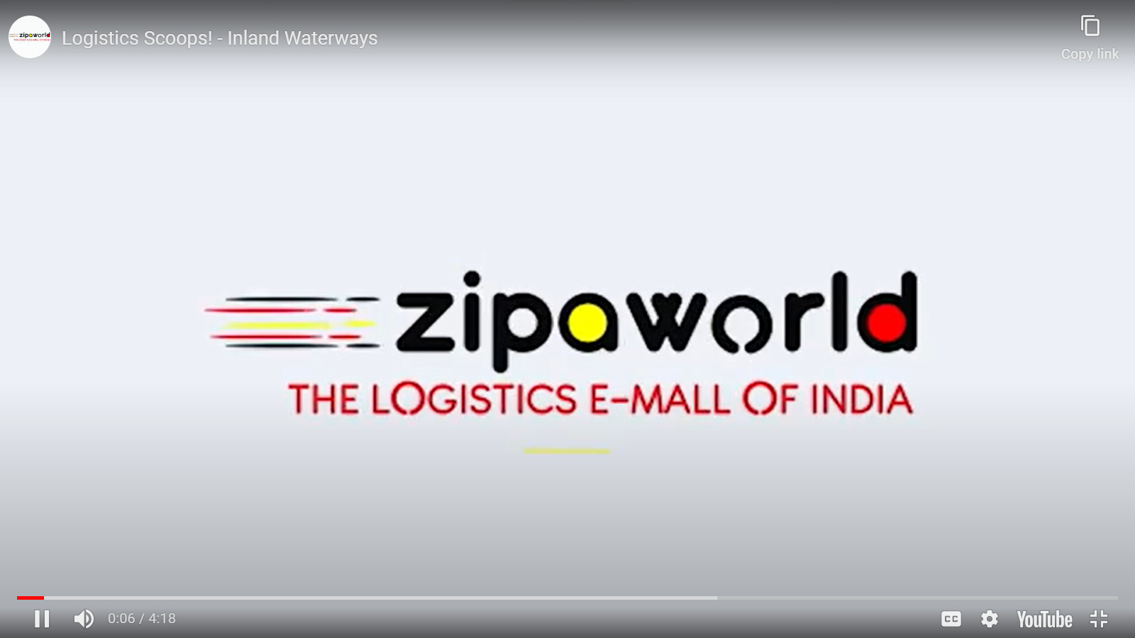 Logistics Scoops! - Inland Waterways